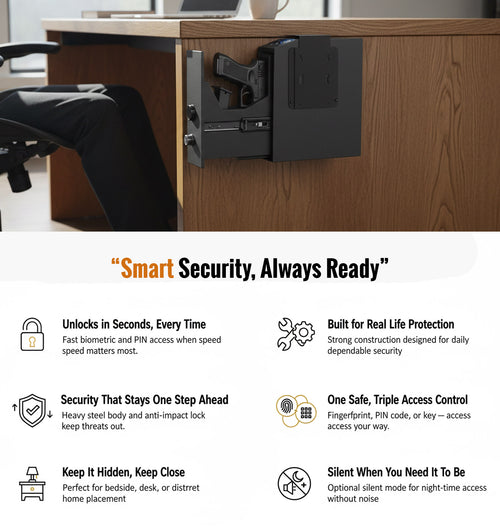 Biometric Handgun Gun Safe