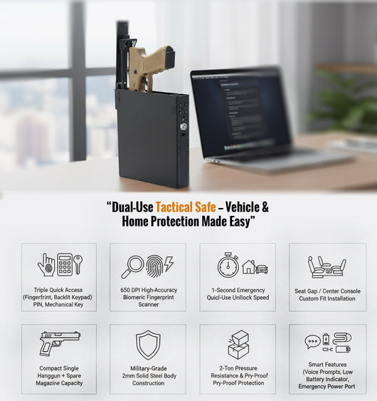 Biometric Handgun Gun Safe
