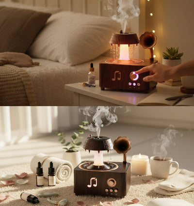 Retro Rainfall Aroma Humidifier