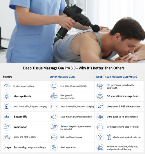 Deep Tissue Massage Gun Pro 3.0