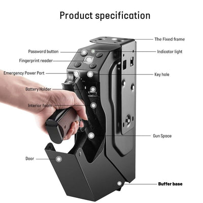 Biometric Handgun Gun Safe