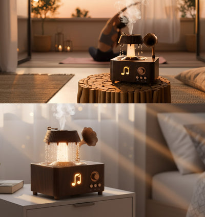 Retro Rainfall Aroma Humidifier