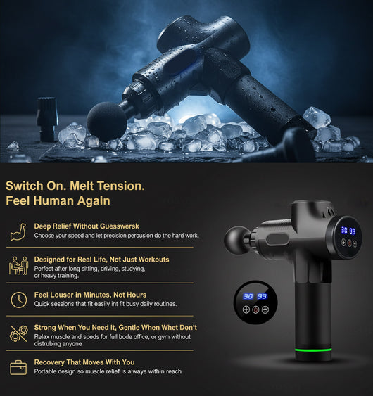 Deep Tissue Massage Gun Pro 3.0