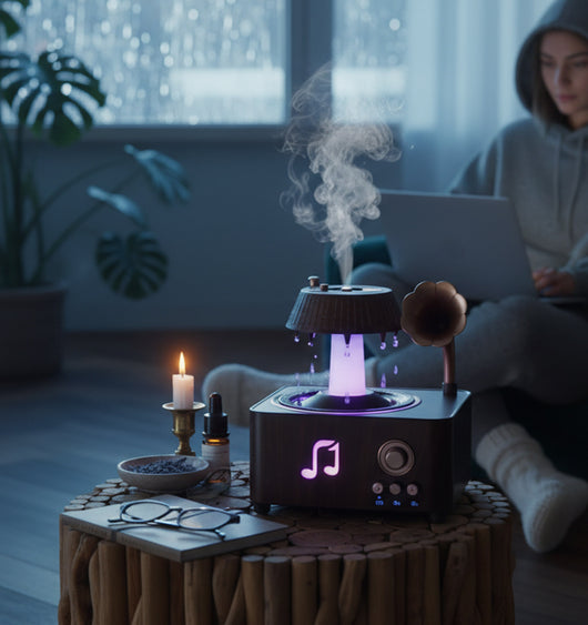 Retro Rainfall Aroma Humidifier