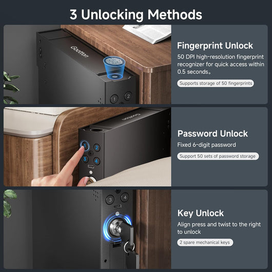 Biometric Handgun Gun Safe