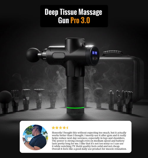Deep Tissue Massage Gun Pro 3.0