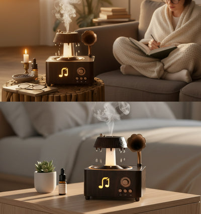 Retro Rainfall Aroma Humidifier