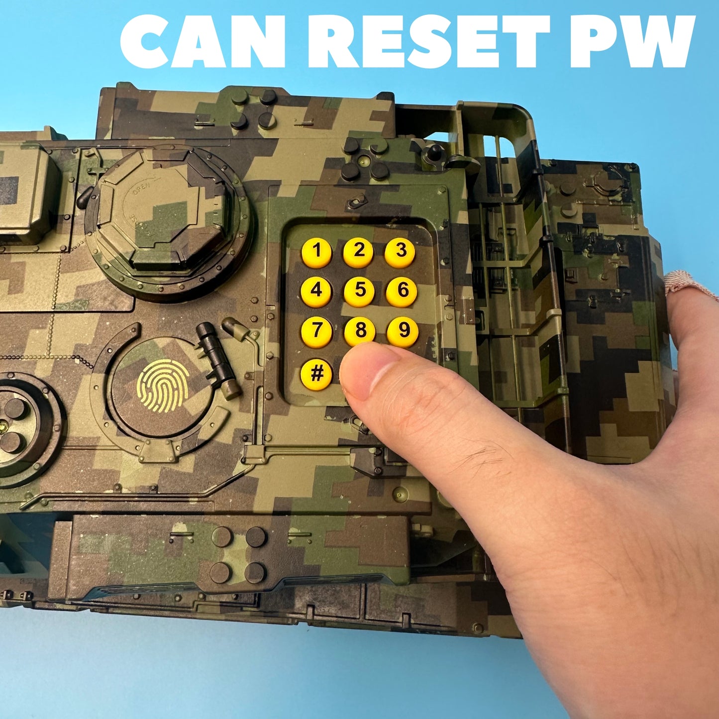 PlanPio™ Saving Tank for Children Piggy Bank (Strong Scientific Evidence shows benefits)