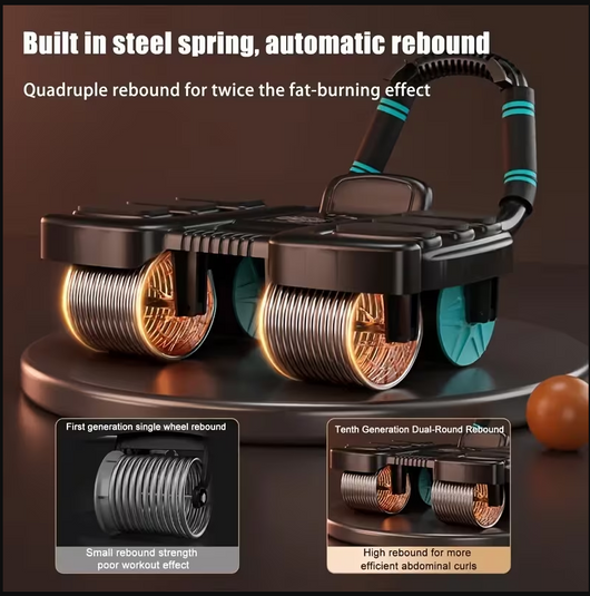 Ab Rebound Roller With Auto Return
