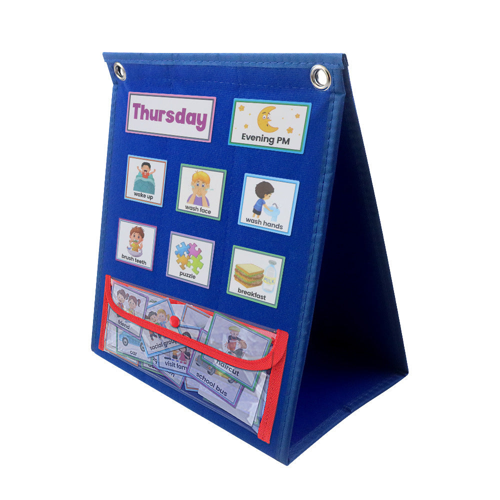 (Surprise Free Gifts) [e] Children Visual Focus Sechdule Board