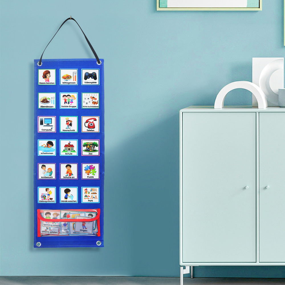 (Surprise Free Gifts) [e] Children Visual Focus Sechdule Board