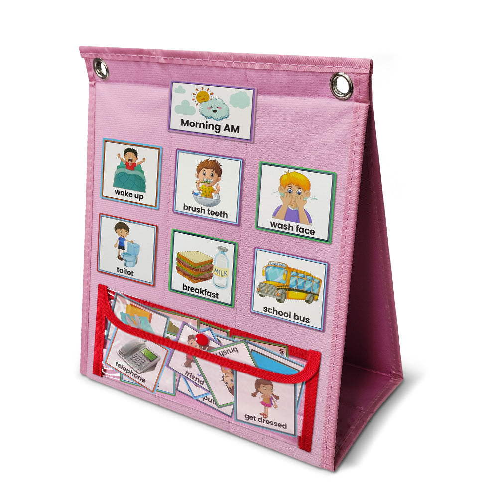 (Surprise Free Gifts) [e] Children Visual Focus Sechdule Board