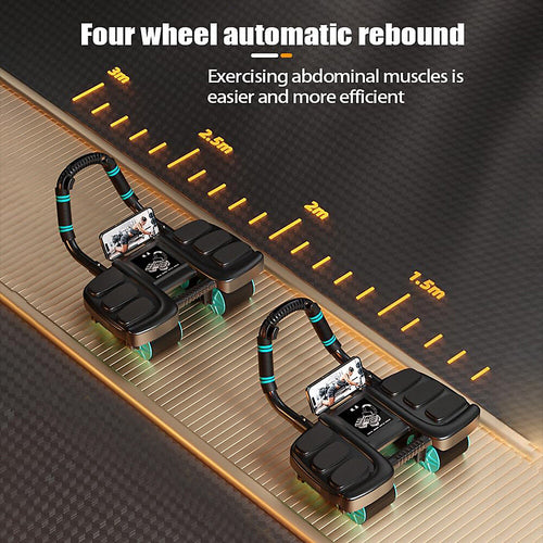 Ab Rebound Roller With Auto Return