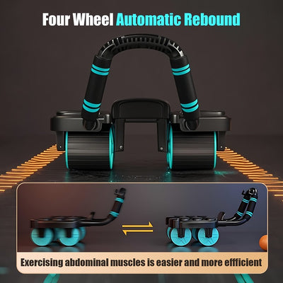 Ab Rebound Roller With Auto Return