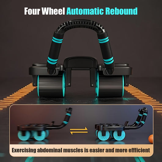 Ab Rebound Roller With Auto Return