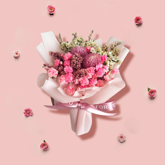 PlanPio™ Handmade Mini Bouquets for Her & Car (Best Gift)