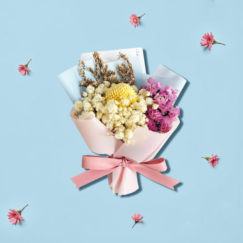 PlanPio™ Handmade Mini Bouquets for Her & Car (Best Gift)