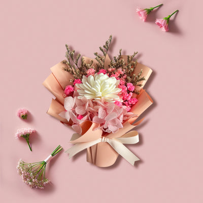 PlanPio™ Handmade Mini Bouquets for Her & Car (Best Gift)