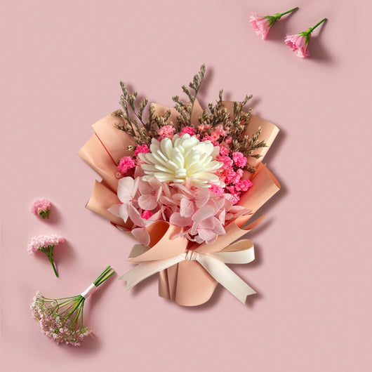 PlanPio™ Handmade Mini Bouquets for Her & Car (Best Gift)