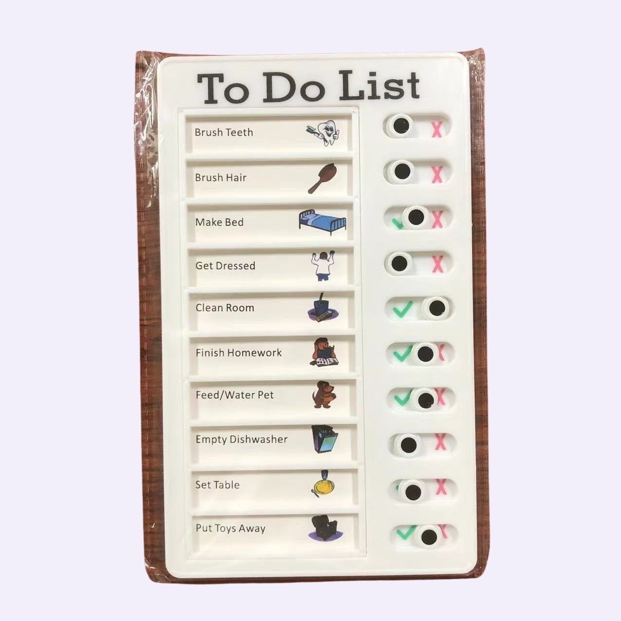 (Free Gifts) [c] Children Chores / to do List Charts (Every chart includes 20 white cards for writing his/her own tasks & 1 default color task card)
