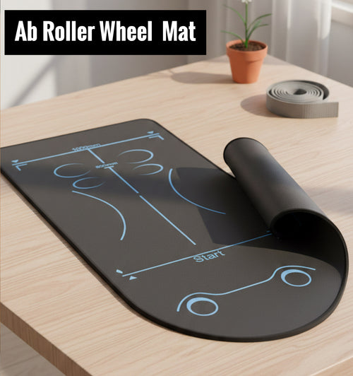 Ab roller mat