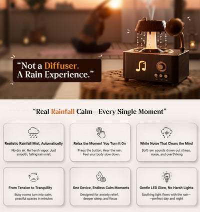 Retro Rainfall Aroma Humidifier