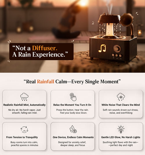 Retro Rainfall Aroma Humidifier